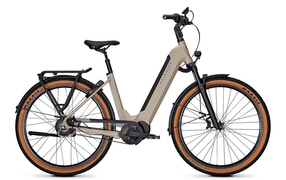 Kalkhoff Entice 5.B Excite+ 625Wh Step-Thru eBike - 2024 STEP THRU E-BIKES Melbourne Powered Electric Bikes Small Moonstone Grey Matt 