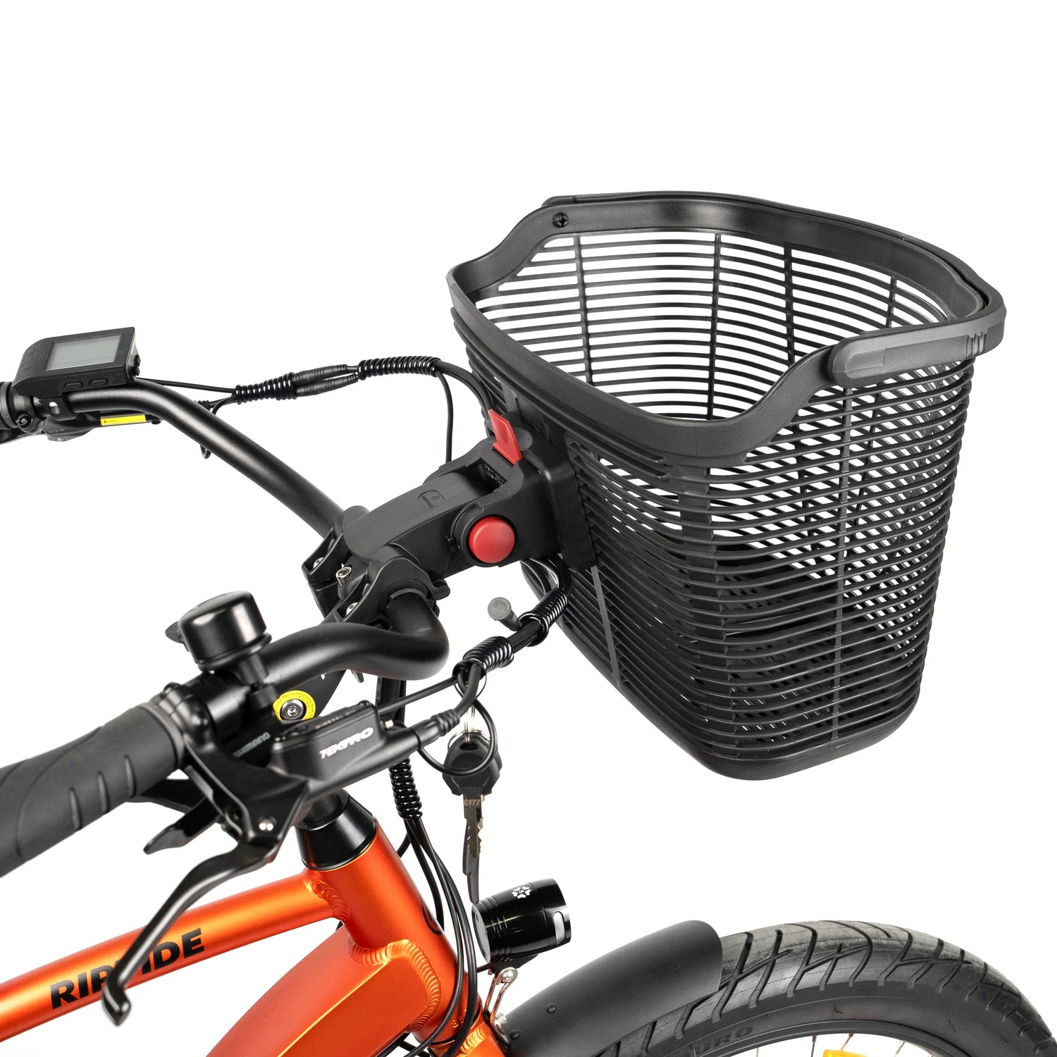 Ampd Bros Front Detachable Cruiser Basket Baskets Melbourne Powered Electric Bikes 