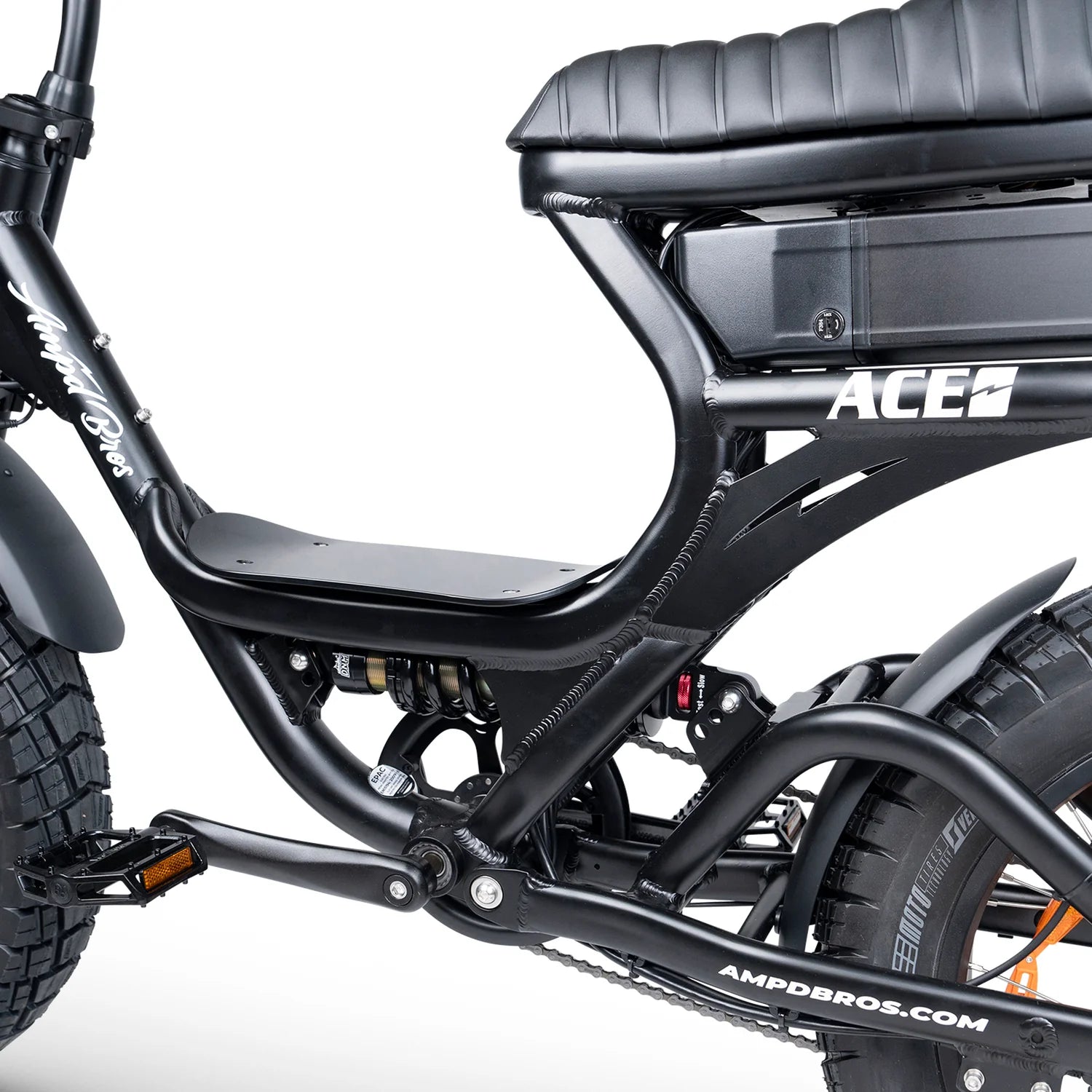 Ampd Bros Ace-S Pro Dual Suspension Electric Bike Fat Tyre E-Bikes Melbourne Powered Electric Bikes 