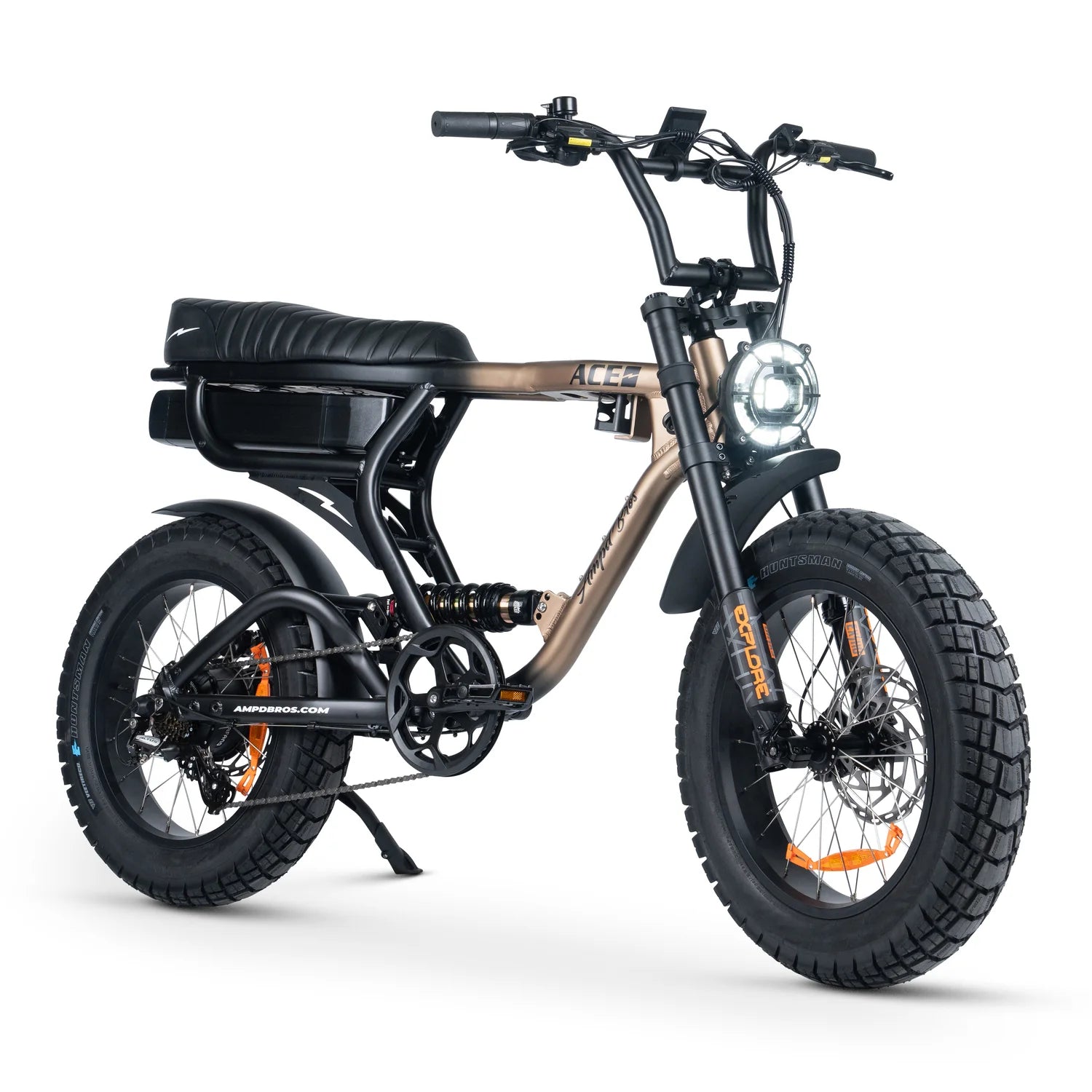 Ampd Bros Ace-X Pro Dual Suspension Electric Bike