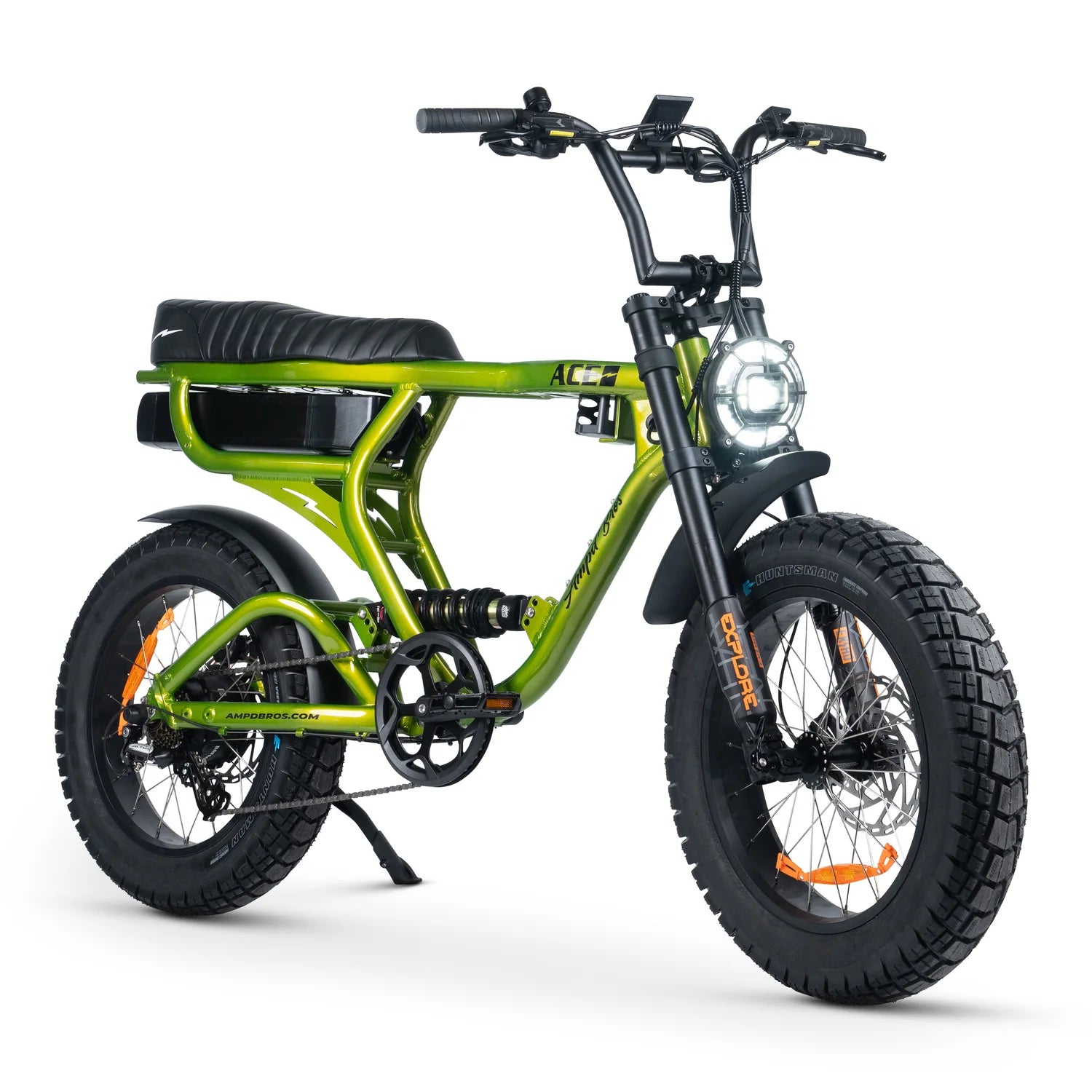 Ampd Bros Ace-X Pro Dual Suspension Electric Bike