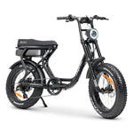 Ampd Bros Ace-S Plus Fat Tyre Electric Bike FAT TYRE E-BIKES Melbourne Powered Electric Bikes Matte Black 