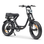 Ampd Bros Ace-S Fat Tyre Electric Bike FAT TYRE E-BIKES Melbourne Powered Electric Bikes Matte Black 