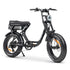 Ampd Bros Ace-S Fat Tyre Electric Bike FAT TYRE E-BIKES Melbourne Powered Electric Bikes Matte Black 