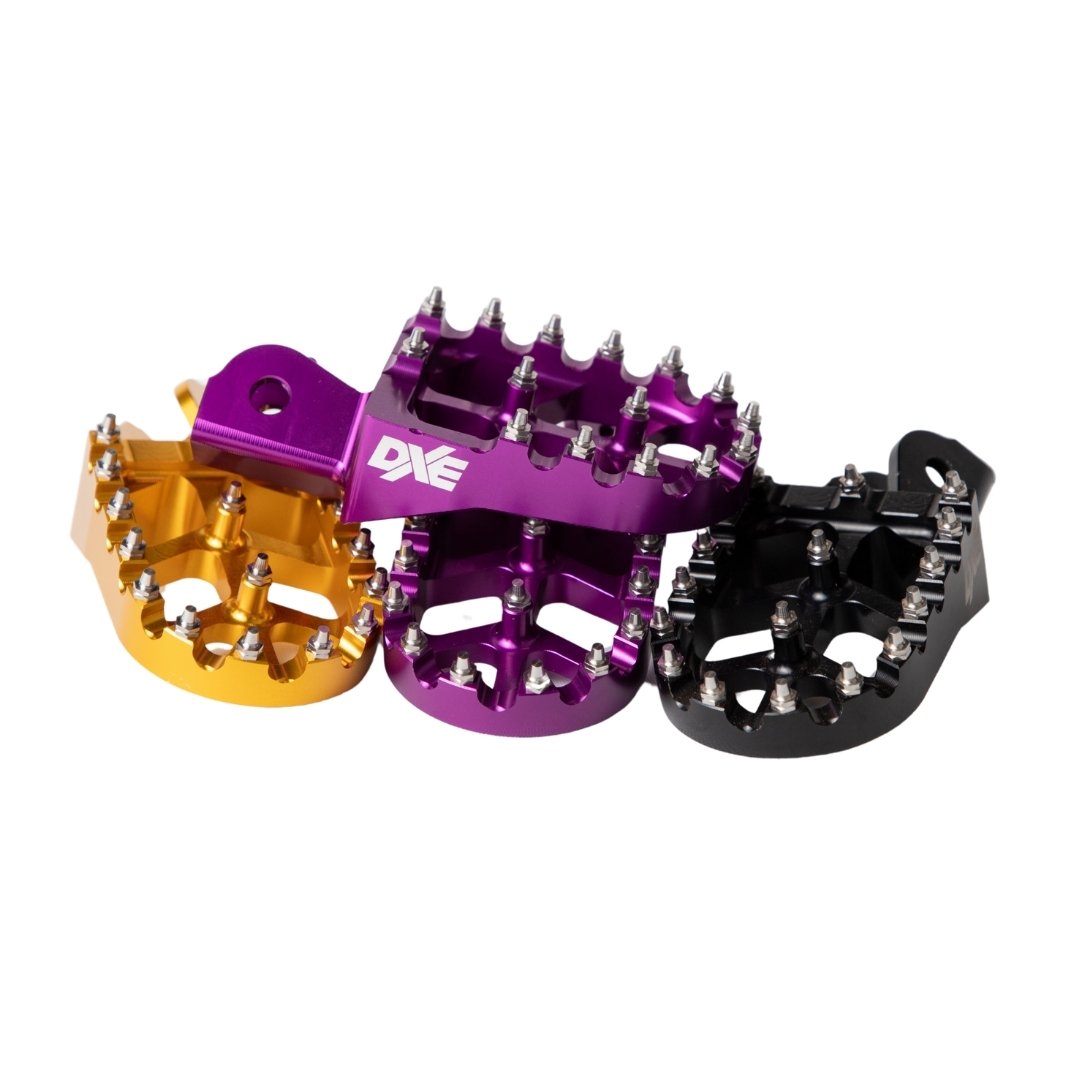 DXE Foot Pegs for Light Bee, E-Ride Pro, Talaria