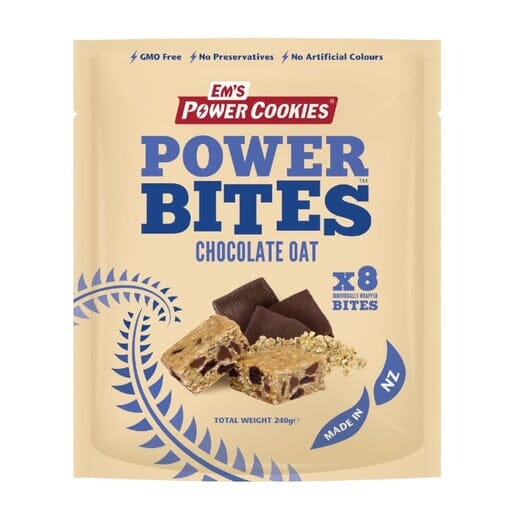 Em's Chocolate Oat Power Bites 8-Pack FOOD Melbourne Powered Electric Bikes 