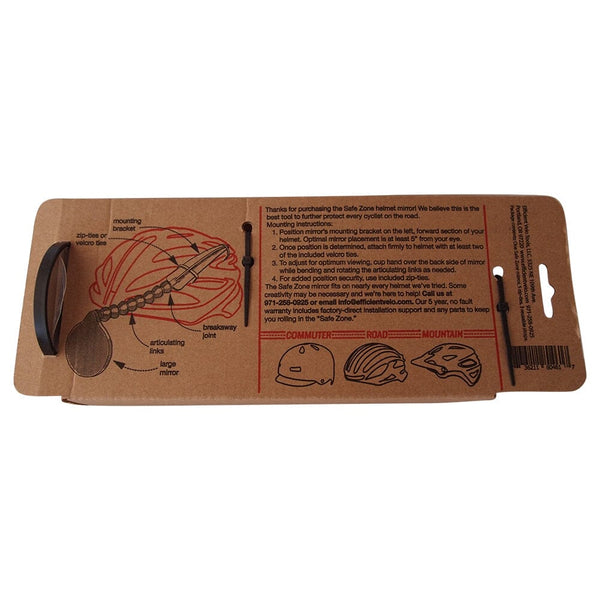 EVT Safe Zone Helmet Mirror