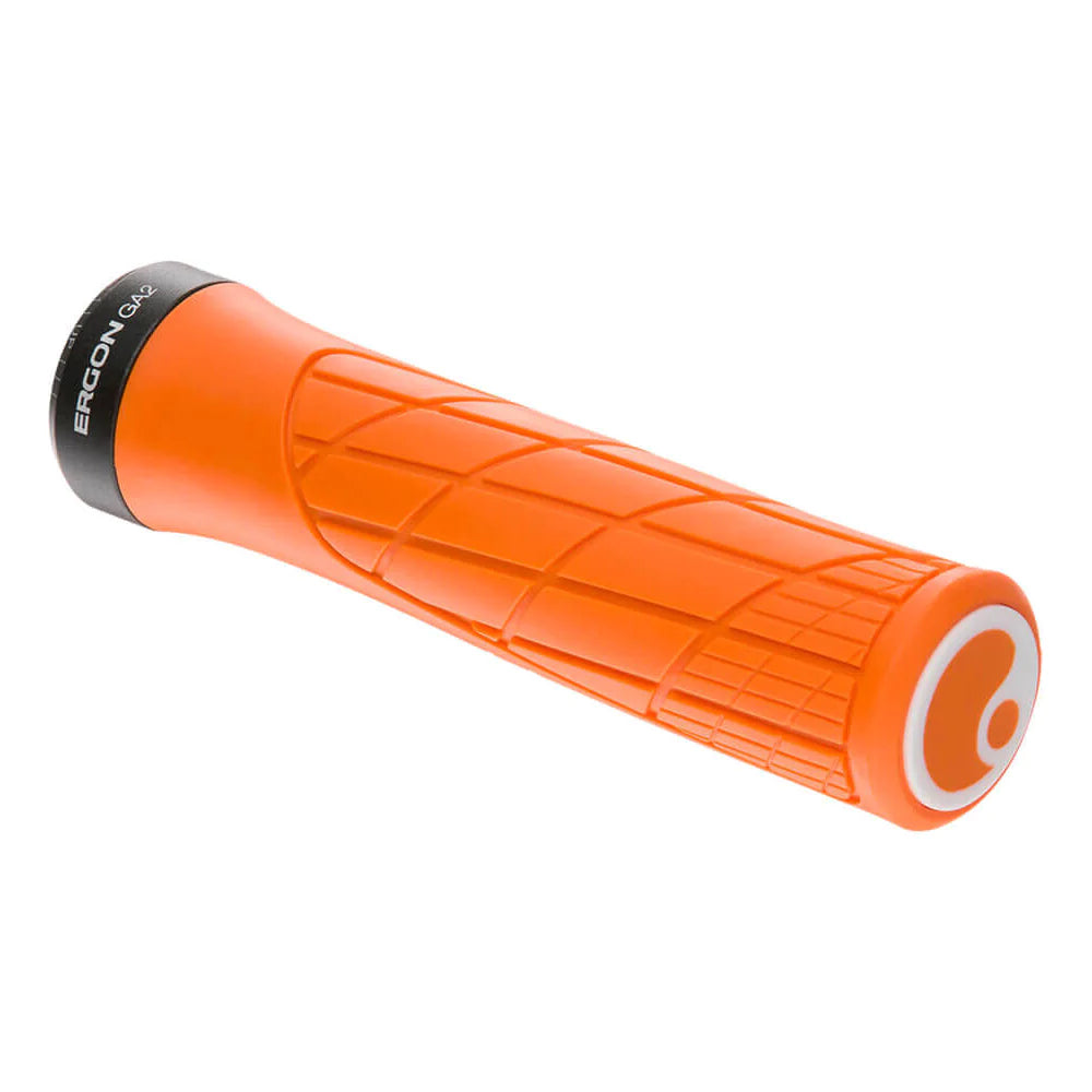 Ergon Grip GA2 Mountain Bike Grips HANDLEBAR GRIPS Melbourne Powered Electric Bikes Juicy Orange 