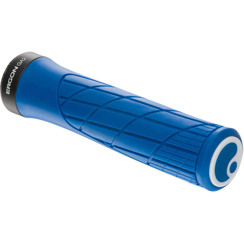 Ergon Grip GA2 Mountain Bike Grips HANDLEBAR GRIPS Melbourne Powered Electric Bikes Midsummer Blue 