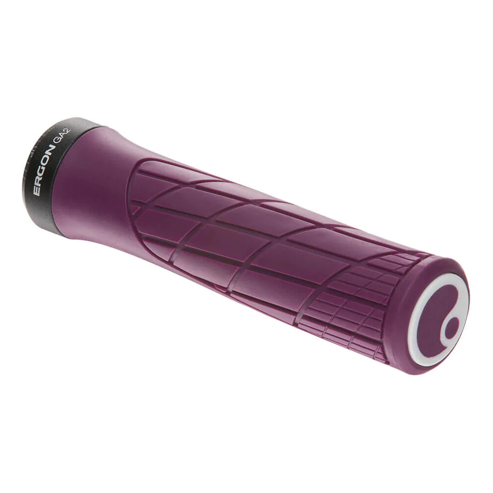 Ergon Grip GA2 Mountain Bike Grips HANDLEBAR GRIPS Melbourne Powered Electric Bikes Purple Reign 