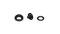 Supernova HBM screw set for front lights with HBM side mounting - Black Accessories Melbourne Powered Electric Bikes 