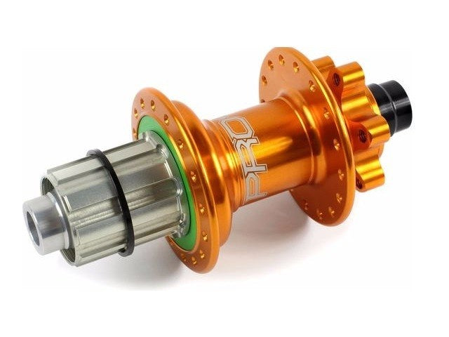 Hope Pro Rear Hub 142x12 Orange 32H