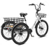 Icon E-Matic 24" 3 Speed E-Trike Casper White ELECTRIC TRIKES Melbourne Powered Electric Bikes 