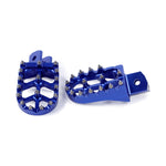 Light Bee Ultimate CNC Foot Peg Upgrade SUR-RON PARTS Melbourne Powered Electric Bikes Blue 