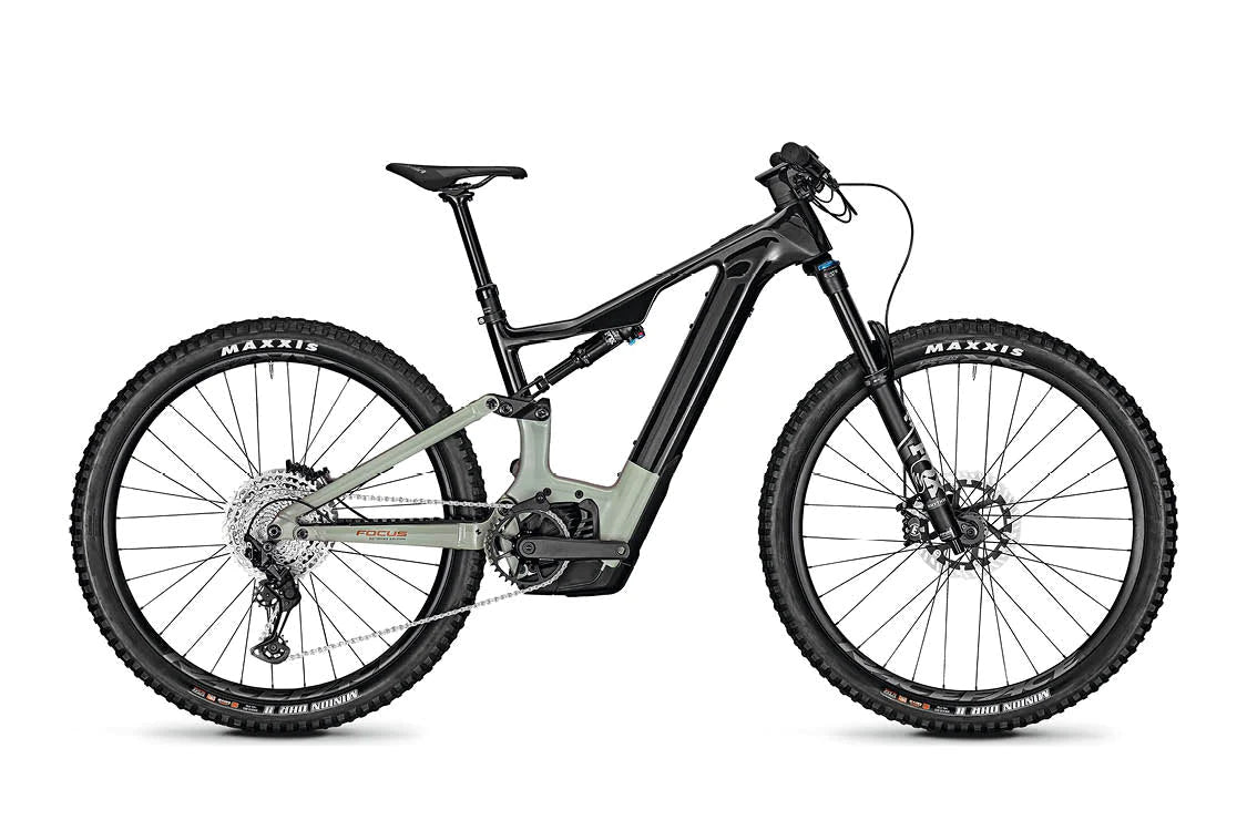 Focus Jam² 8.8 Electric Mountain Bike 750Wh - 2023 MTB E-BIKES Melbourne Powered Electric Bikes Carbon Raw - Skeygrey Small 