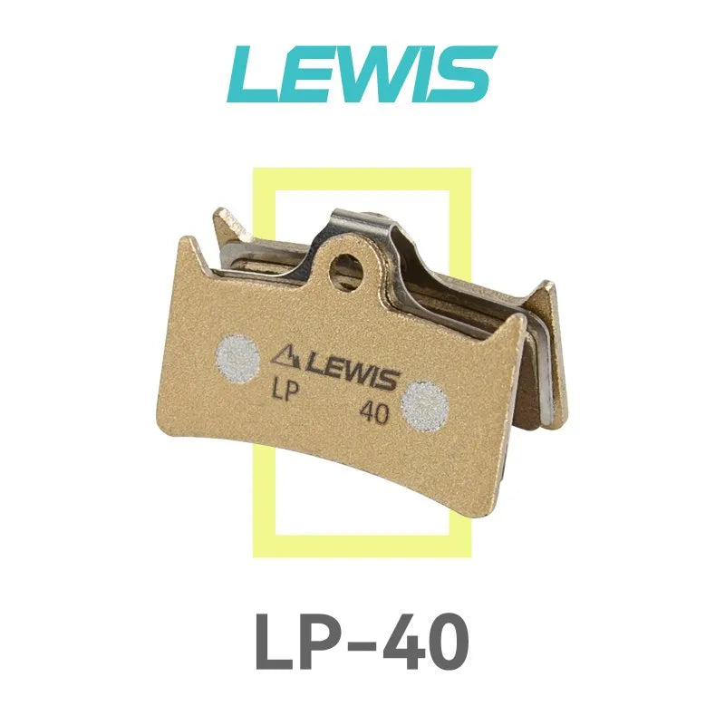 Lewis LP-40 Brake Pads (Semi Metallic)