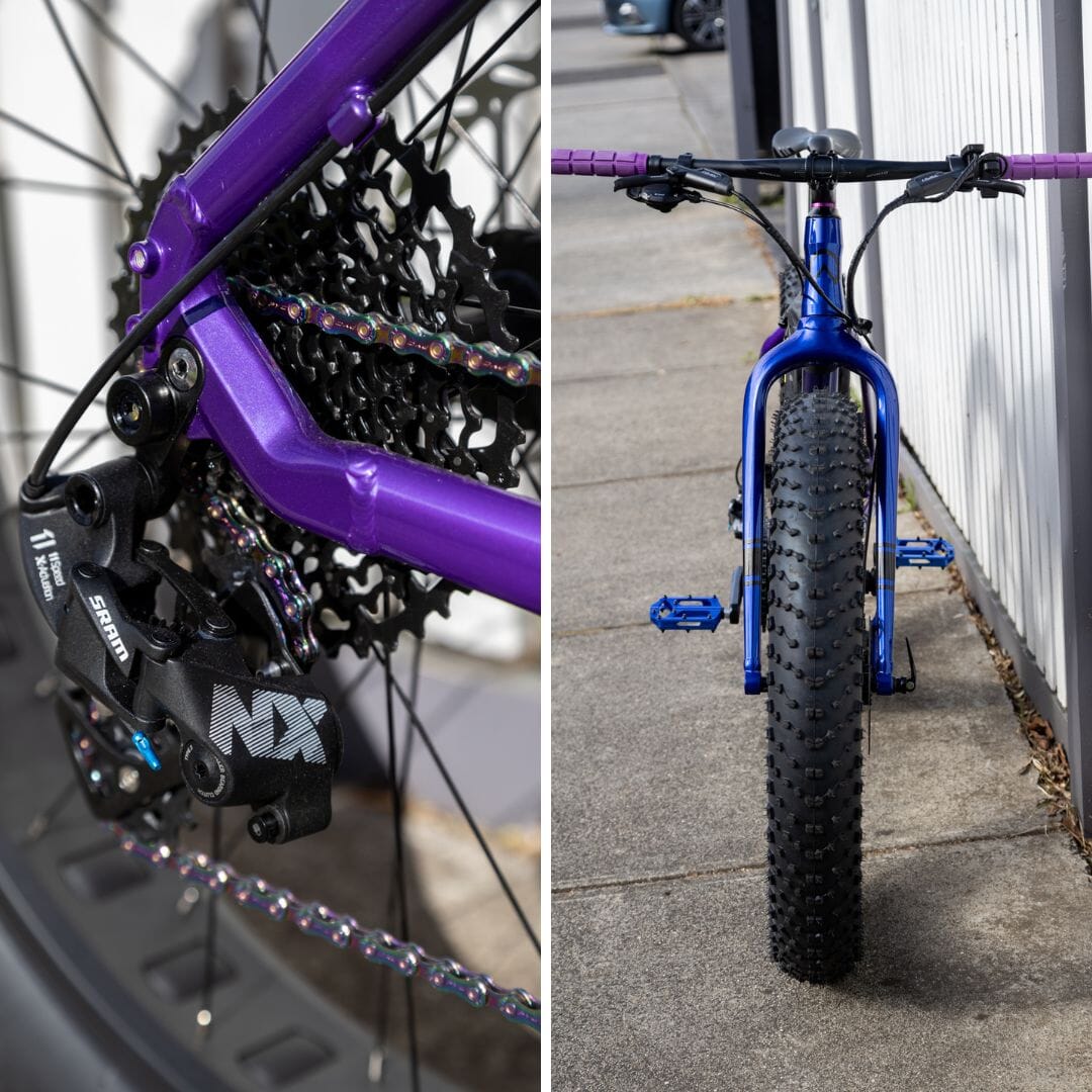 Apollo 52v 250w-750w Custom Built Fat Tyre e-Bike with Throttle COMMUTER E-BIKES Melbourne Powered Electric Bikes 