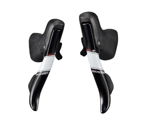 Microshift Centos Drop Bar Shifters 2x10 For Tiagra 4700 SHIFTERS Melbourne Powered Electric Bikes 