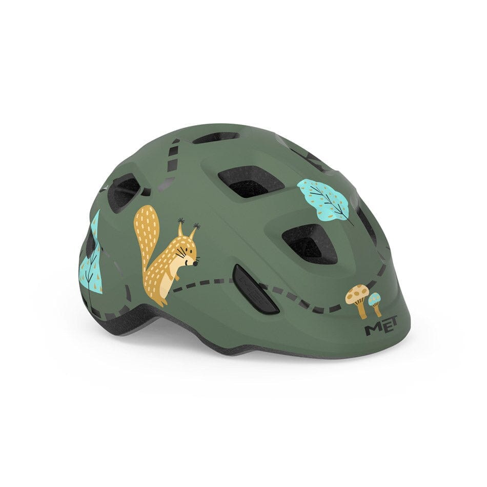 Met Hooray Mips Kids Helmet Green Forest HELMETS Melbourne Powered Electric Bikes 