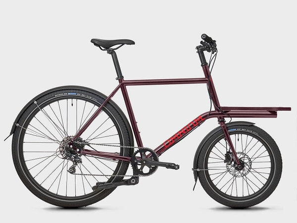 Omnium Mini V3 Complete Cargo Bike CARGO BIKES Melbourne Powered Electric Bikes Diablo Red X-Small 