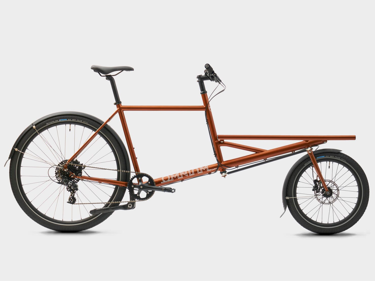 Omnium Cargo V3 Complete Cargo Bike Front Loader Melbourne Powered Electric Bikes Small Copperhead 