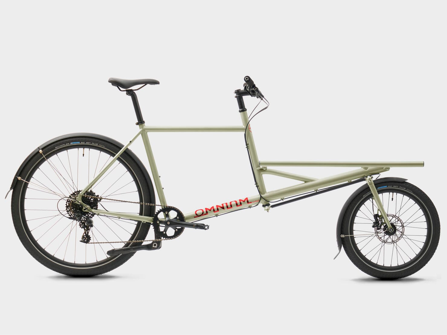 Omnium Cargo V3 Complete Cargo Bike Front Loader Melbourne Powered Electric Bikes Medium Glorious Grey 