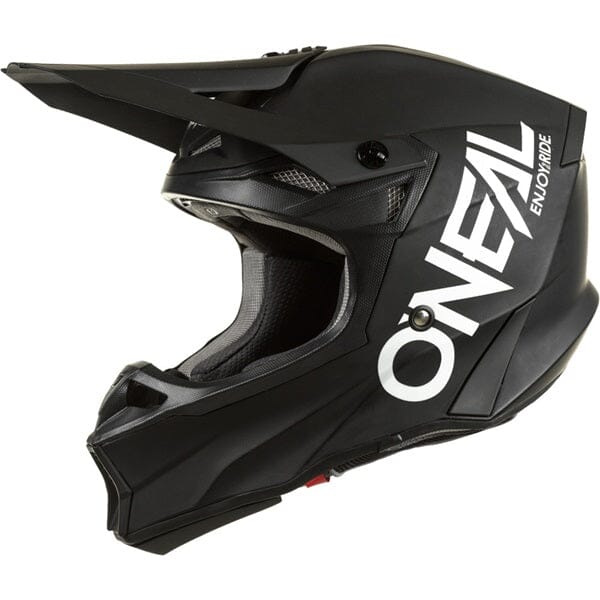 O'Neal 10 Series Flow V.23 MX Helmet MOTORCYCLE HELMETS Melbourne Powered Electric Bikes Black/White Small 