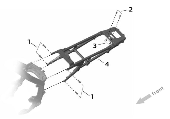SurRon Ultra Bee Subframe Assembly