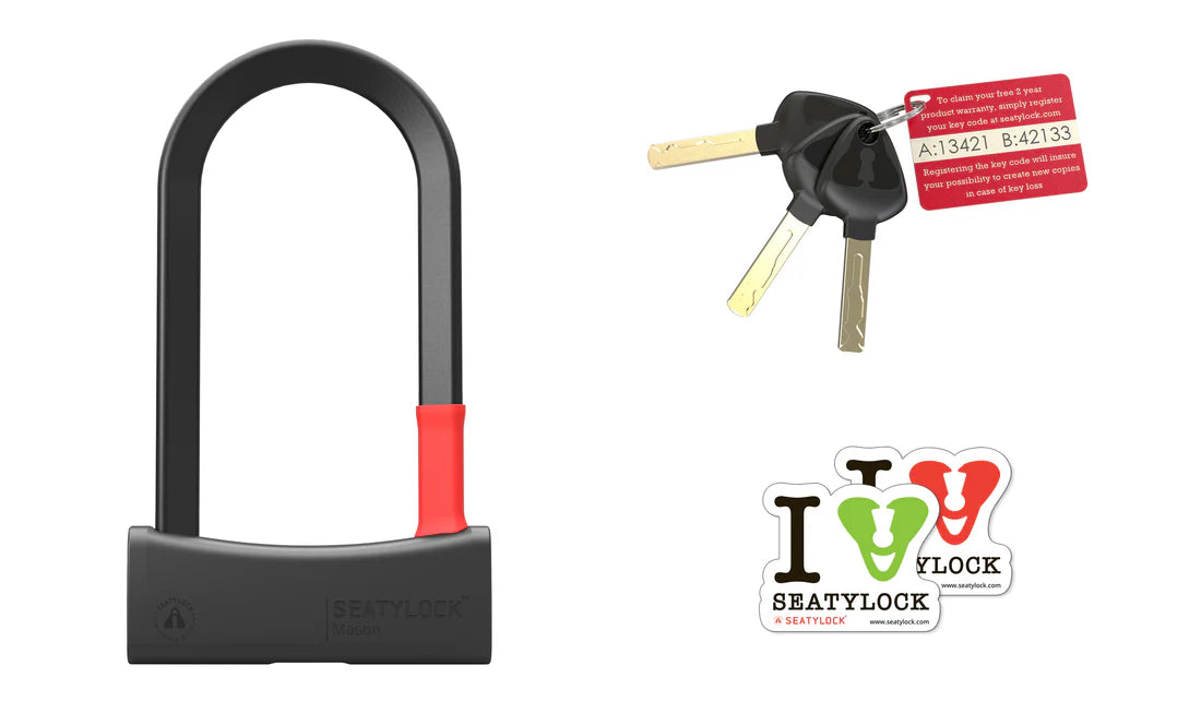 Seatylock Mason D-Lock 180mm