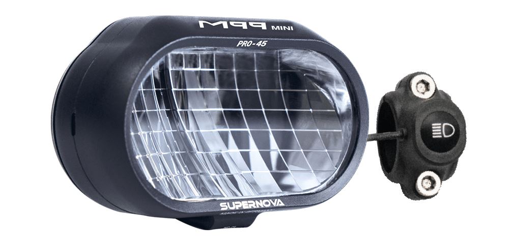 Supernova M99 MINI PRO-45 Headlights Melbourne Powered Electric Bikes 