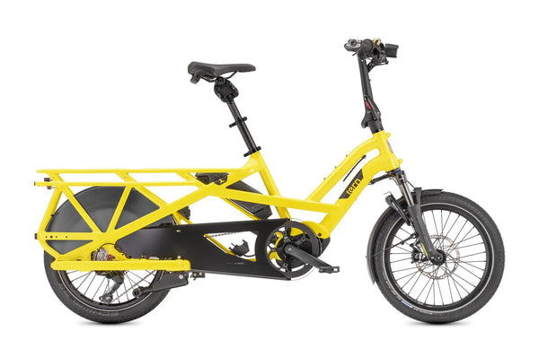 Tern GSD S10 LX Cargo E-Bike 500wh CARGO E-BIKES Melbourne Powered Electric Bikes Schoolbus Yellow 