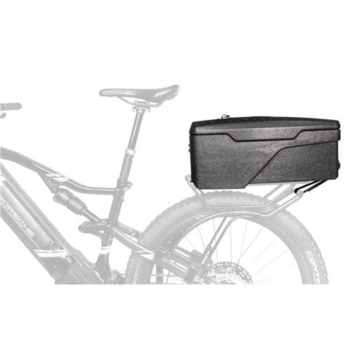 Topeak E-Xplorer Trunkbox (Black) TRUNK BAGS Melbourne Powered Electric Bikes 