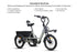 Vamos Trio – 3 Wheel Electric Trike White/Blue EN-Compliant