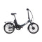 Grey coloured foldable e-bike