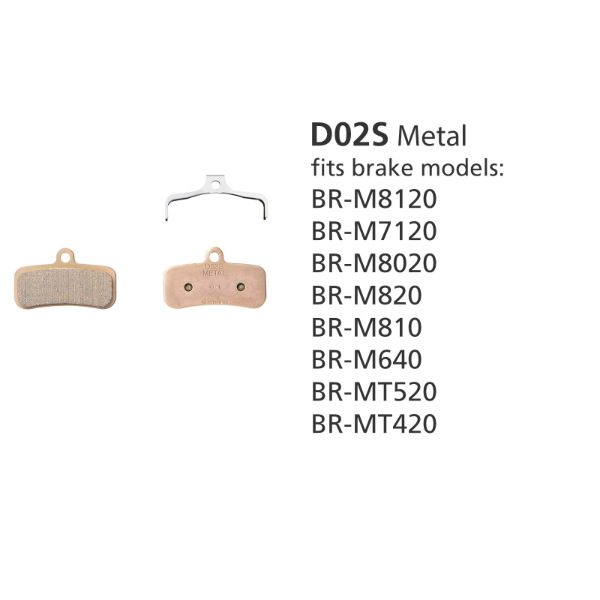 Shimano BR-M810 Metal Brake Pads