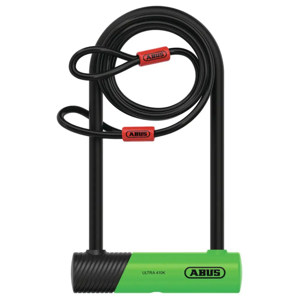 Abus Ultra 410k 230cm D-Lock + Loop Cable Lock