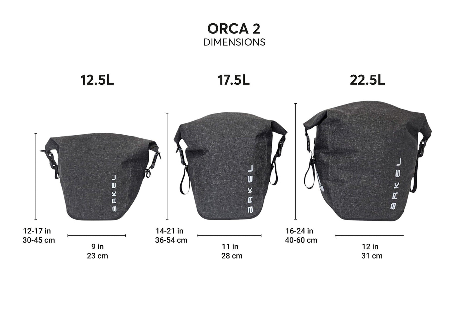 Arkel Orca 2 - Waterproof Pannier