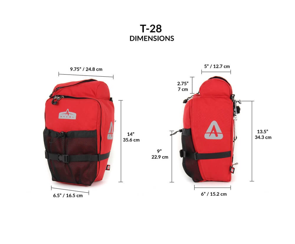 Arkel T-28 Classic- Touring Panniers