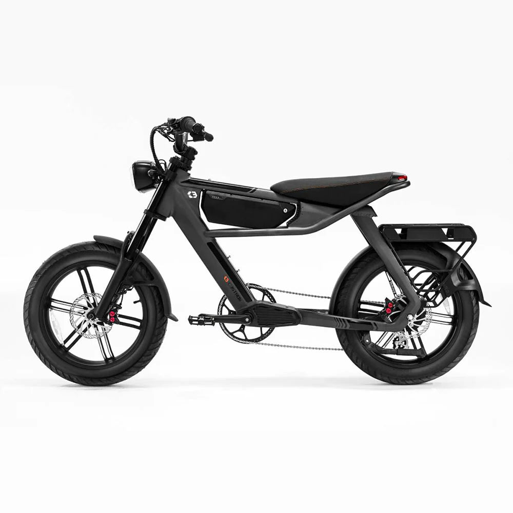 C3Strom Astro Pro Electric Bike FAT TYRE E-BIKES Melbourne Powered Electric Bikes Dark Grey 