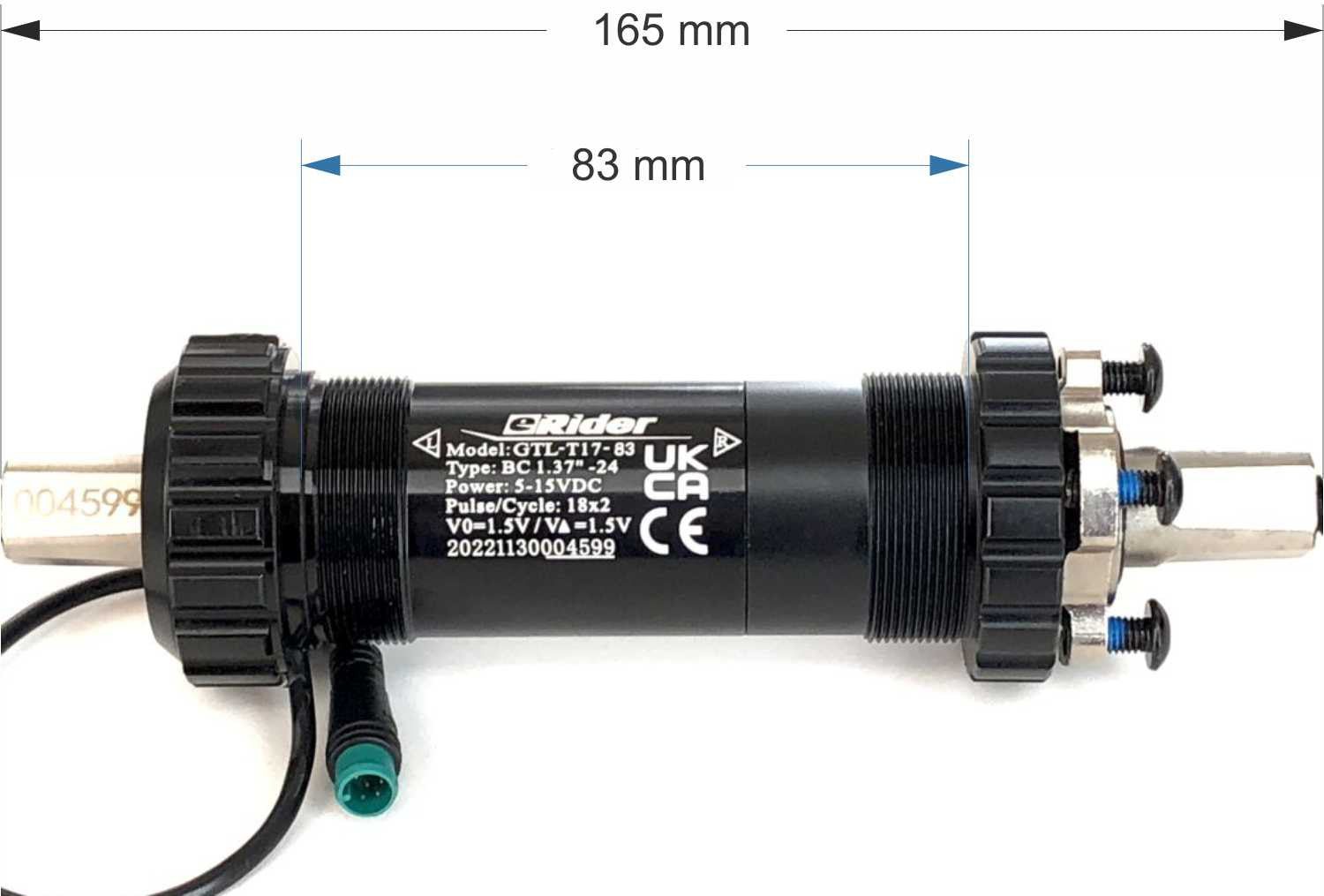 Grin ERider Torque Sensing Bottom Bracket Kit