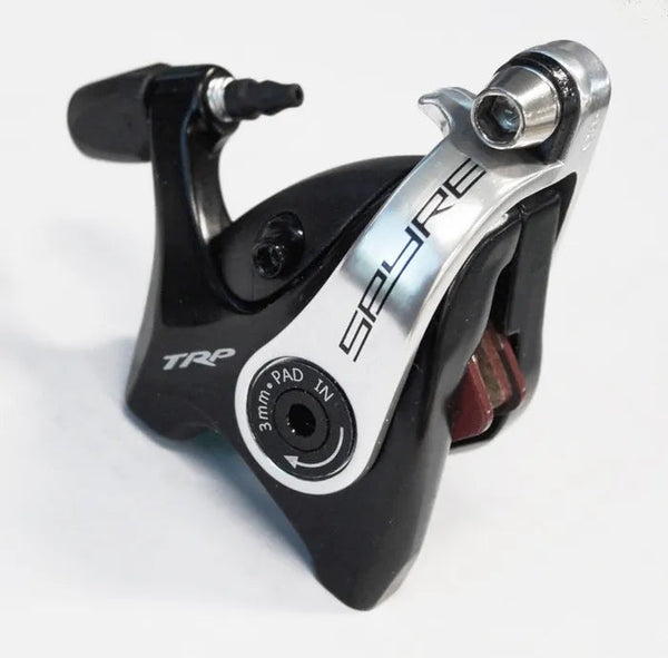 TRP Spyre Cable Actuated Disc Brake Calliper. Flat Mount. For Road & Cx BRAKE CALIPERS Melbourne Powered Electric Bikes 