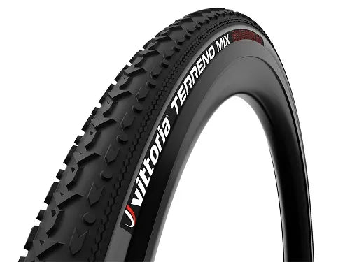Vittoria Terreno Mix 700x33c Gravel Tyre - Anthracite/ Black G2 TYRES Melbourne Powered Electric Bikes 