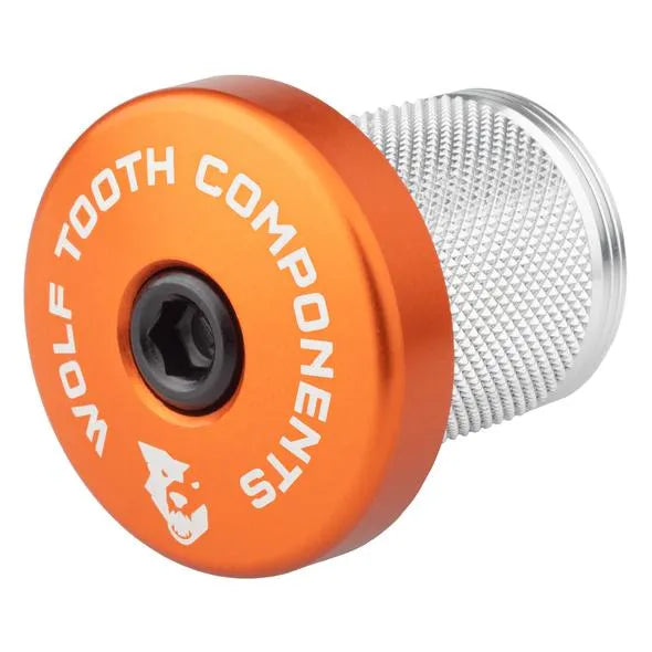 Wolf Tooth Compression Plug HEADSETS Melbourne Powered Electric Bikes Orange 