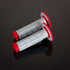 Renthal Tapered Dual Compound Grips - Dual Series SUR-RON PARTS Melbourne Powered Electric Bikes Red/Grey 