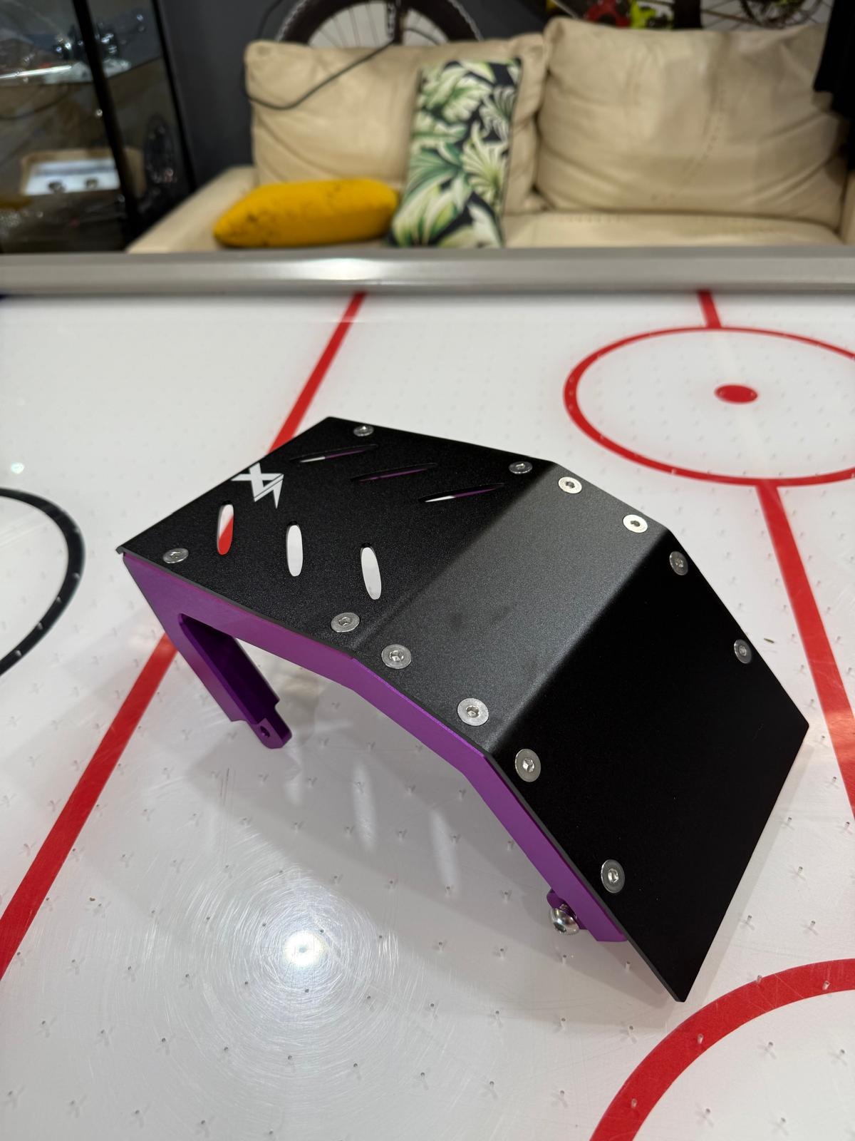 EBMX Aluminum Bash Plate V2 to suit OEM LBX or XLB-60 Motor