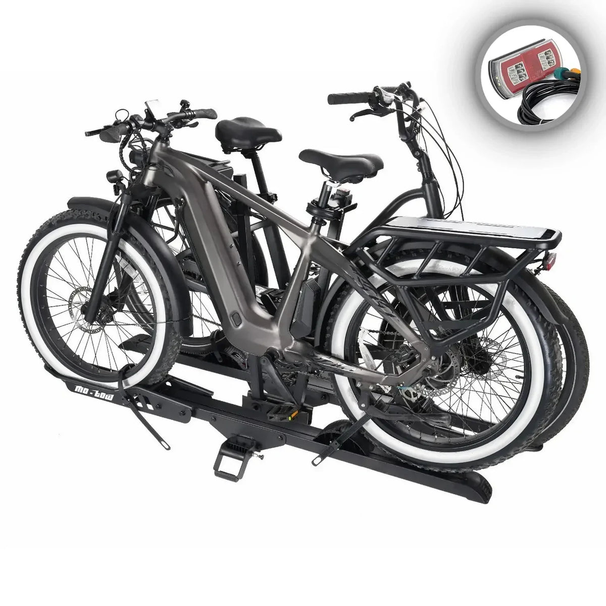 Mo-Tow 2 Bike/Double Heavy Duty Ebike Rack/Carrier for Fatboy/DiroDi–5