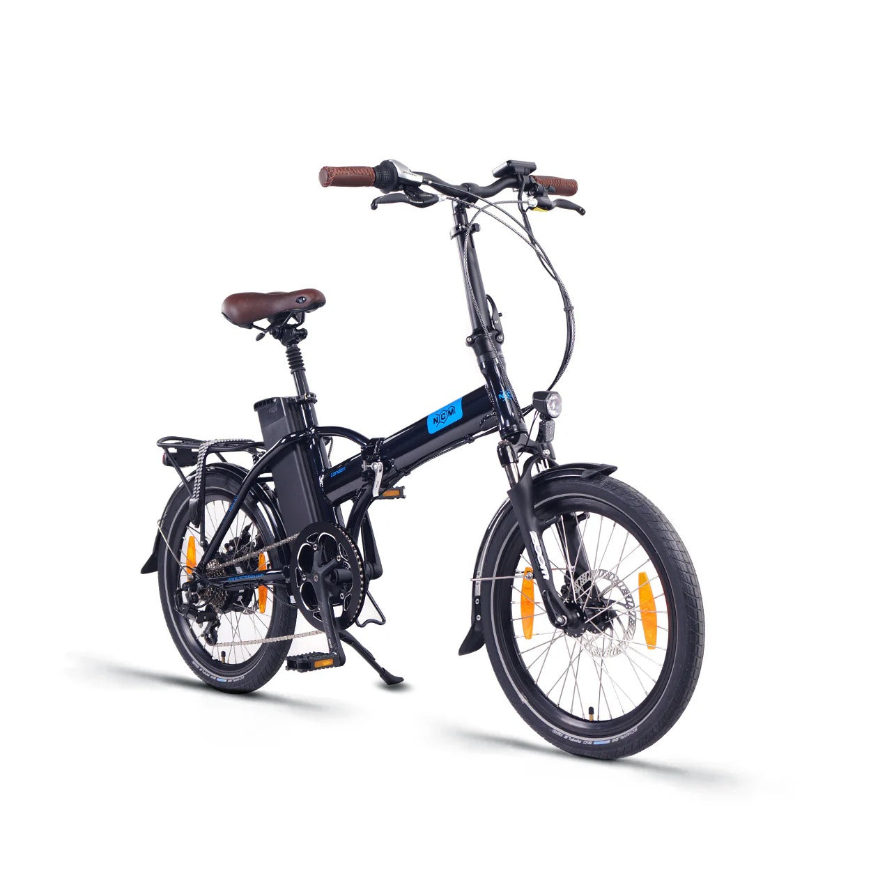 NCM London Folding E-Bike - 250w - 36v 15ah 540wh Battery - Size 20