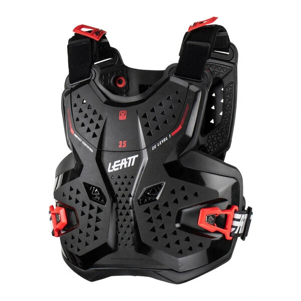 Leatt 3.5 Junior Chest Protector L/XL - Black / Red