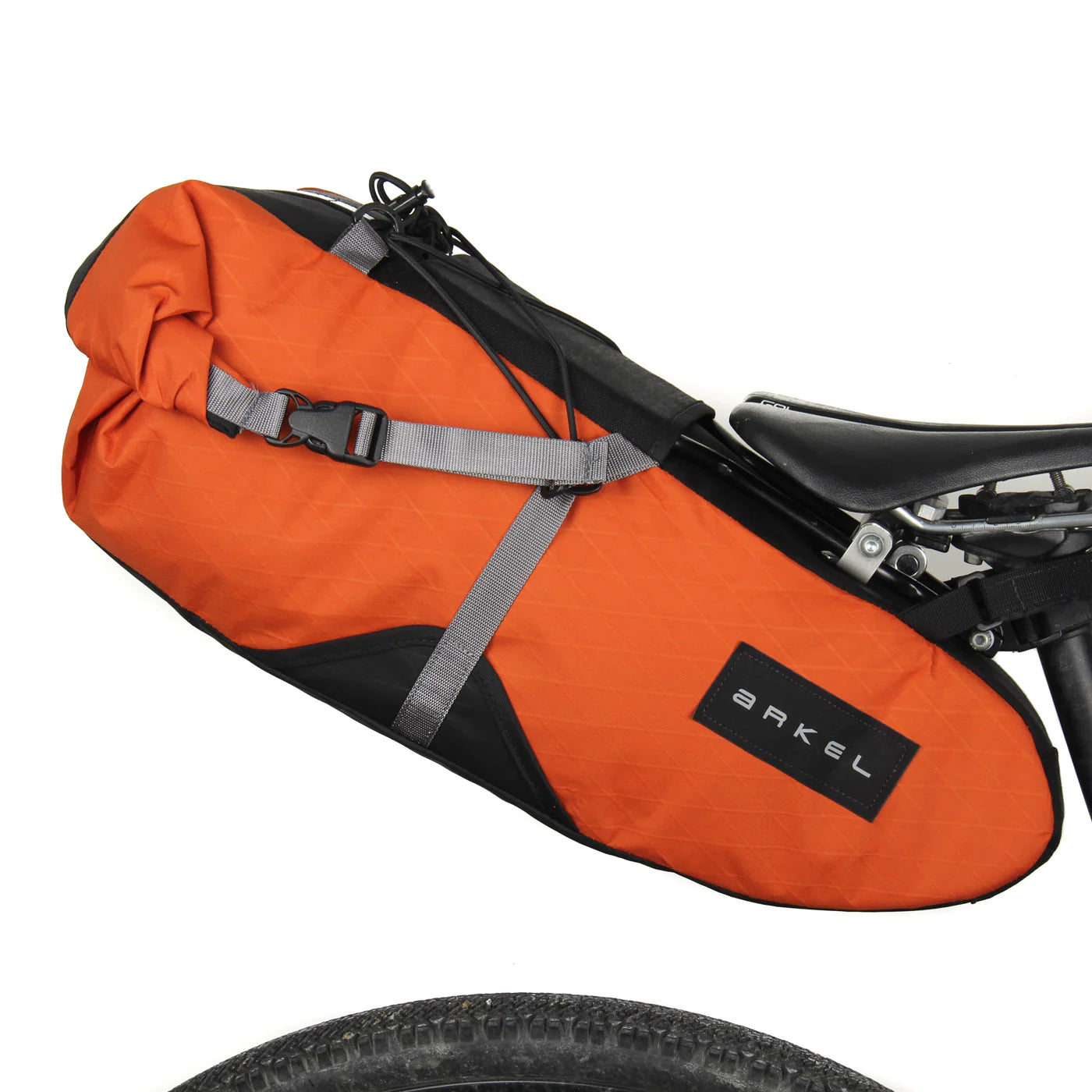 Arkel Seatpacker Bikepacking Seat Bag BIKEPACKING Melbourne Powered Electric Bikes Large (15L) XPac RX30 - Cayenne 