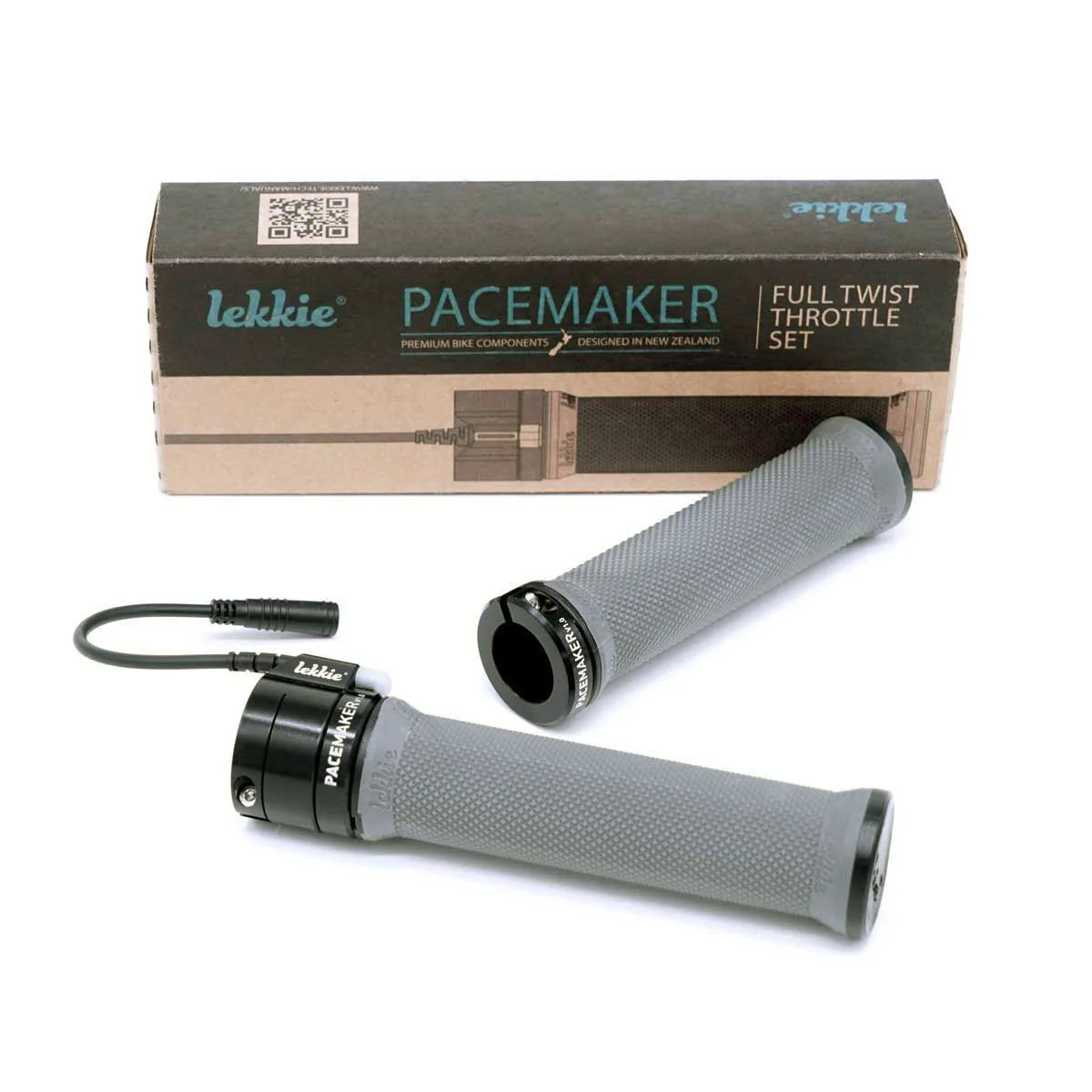 Lekkie Pacemaker Throttle Full Twist Right Hand - Soft Grip Combo